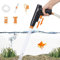 Hygger Aquarium Gravel Cleaner and Siphon Vacuum with Water Hose Controller Clamp, New Quick Water Changer with Air-Pressing Button Fish Tank Sand Cleaner Kit