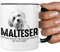 Malteser Maltese Hund Official Dog cool Tasse Kaffee lustig Kaffeebecher happy Design