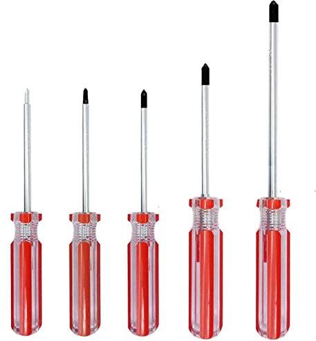 Juego de destornilladores Triwing 5 tamaños Y2 Y1 Y0 Y00 Y000, SKZIRI 5 en 1 3 puntos Kit de destornilladores de punta magnética Y 1,5 mm 2 mm 3 mm 4 mm 5 mm