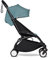 BABYZEN YOYO2 Kinderwagen (Kinderwagengestell Black und 6+ Textile Set Aqua) - Inklusive Gurt, Rückenlehne, Verdeckbügel, Schultergurt, Aufbewahrungstasche, Sitzpolster und farbgleichem Verdeck