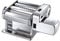 MARCATO Made in Italy Ampiamotor 110V Pasta Machine, Chrome Steel. Set Includes Ampia 150, handcrank, clamp, Pastadrive Motor, and Instruction Manual.
