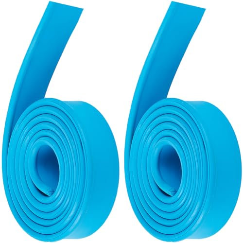 CRASPIRE 2Pcs Window Cleaning Squeegee Blade 41 Inch Replacement Silicone Rubber Blade Replacement Rubber Squeegee Scrubber Refill Head for Windows Shower Doors Glass Cleaning