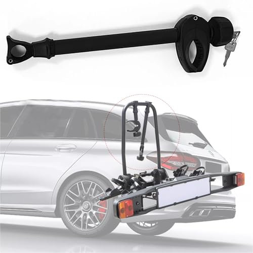 Fahmenhalter kurz, für 3. Fahrrad, abschließbar, für U-Bügelrohr: Ø 3.0 cm für Fahrradhalter Halterung Befestigung Fahrrad Rad Fahrradträger