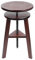 lalago Malhocker Ø 30 cm, 48-65cm Höhenverstellbarer Hocker aus Holz, Zeichenhocker aus Buchenholz, Künstlerhocker Rund 360° Drehbar, Holzstuhl für Zeichentisch, Künstlerdrehstuhl, Werkstatthocker