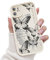 FUXICASE for iPhone 11 Case, Creative Butterfly Pattern Design for Girl Women, Soft Silicone Shockproof Anti-Scratch Protection Phone Cover for iPhone 11 (Ballet Black Butterfly)