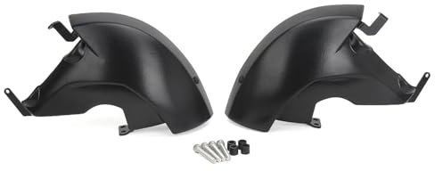 Pinzas Freno Kit de conductos de refrigeración de Aire del Sistema de Freno Delantero para Yamaha YZF-R1 YZF R1 2020 2021 2022 2023 2024 2025 Freno de Pinza(Black)