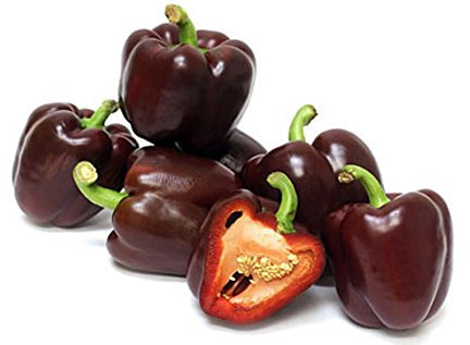 25 Gemüsesamen - Paprika Miniatur-Schokoladen-Glocke
