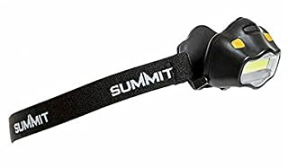 Summit headlamp black 6 cm
