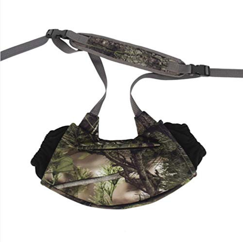 Verstellbare Outdoor Jagd Camouflage Hand warme Handschuhe Wärmer Manschette Handmuff für Jagd Wärme Unisex Adiabatic bei kaltem Wetter (Grüne Tarnung)