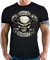 Gasoline Bandit Biker Racer T-Shirt - Piston Skull XL