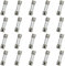 HUAREW T1AL250V 20 Stück 5x20mm langsam schmelzen glas sicherungen 1A 250V 0,2 x 0,78 Zoll Zeitverzögerungs sicherungen