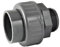 Union 3 pièces PVC pression mixte femelle 25 mm, mâle 20x27
