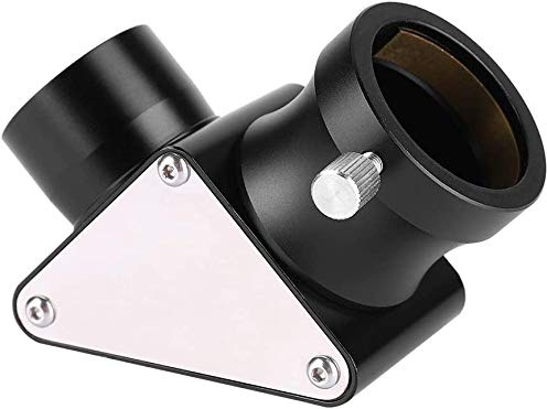 POFET Espejo dieléctrico de 1.25 pulgadas con forma de estrella diagonal de 90 grados para telescopio astronómico