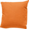 Erwin Müller Kissenbezug, Kuschelkissenbezug, Kissenhülle Seersucker Uni Serie Rosenheim Terra Größe 40x40 cm - pflegeleicht, bügelfrei, mit Reißverschluss