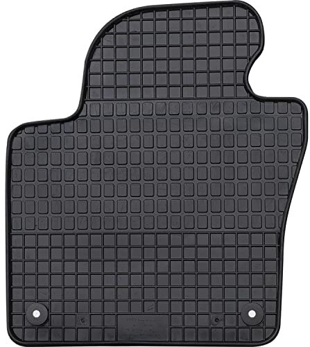PETEX Passform Fahrer Gummimatte Premium 1-TLG schwarz