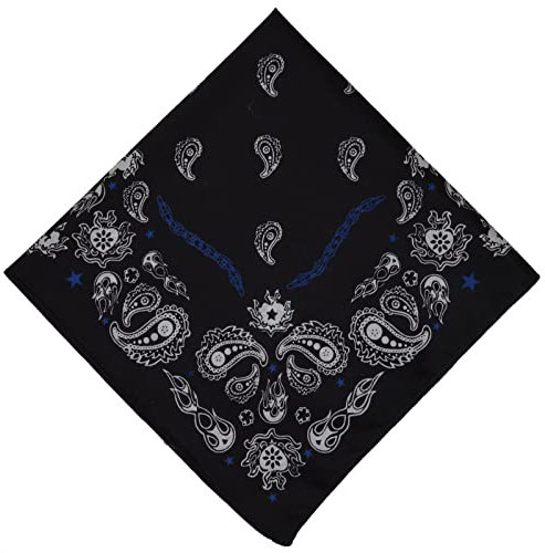 Pawakabano Bandana Kopftuch Halstuch Bikertuch Nickituch Baumwolle Mundschutz Piratentuch In verschiedenen Mustern & Farben 01