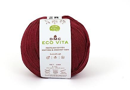 DMC - Eco Vita Strick- & Häkelgarn aus Recycelter Baumwolle