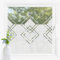 Bilderwelten Fensterfolie Sichtschutz Muster Rauten 60 x 120 cm Milchglasfolie Sichtschutzfolie Fenster Folie Blickdicht Anti-UV Statisch Haftend Querformat