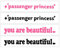 Passenger Princess Sticker, 4 Stück Auto Aufkleber Auto Sticker Motorrad Zubehör Rückspiegel Aufkleber Wasserdicht Beifahrerprinzessin Fun Nette Wasserdichte Selbstklebende Spiegel Schwarz Mädchen