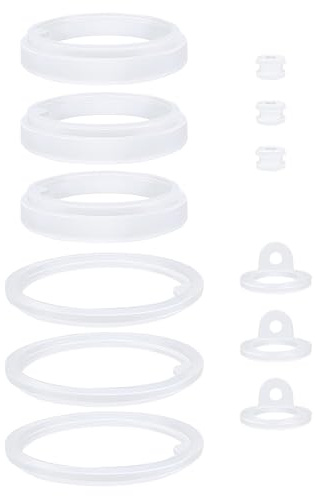 OralGos 3/4 Stück Silikon-Dichtungsring Zubehör für Thermoskanne 24/32/40/1,8 l Dichtungsringe Ersatz Wasserflasche Becher Teile