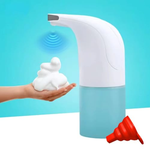 Automatischer Seifenspender – Berührungslos mit Sensor | Für Desinfektionsmittel, Shampoo, Duschgel & Seife | 350 ml Fassungsvermögen | Ideal für Zuhause, Büro & öffentliche Bereiche – Aspira Home
