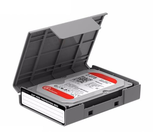 Hard Disk Protective Case Colorful 3.5Inch Hard Disk Storage Box With Shockproof For Safe Data Keeping
