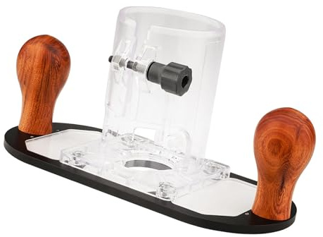 Fresadora De Tallado Con Base Inmersión Enrutador Mano Recortador Bloqueo Circular Operación Cómoda