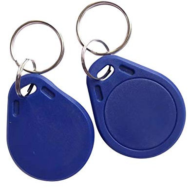 YARONGTECH RFID Chip 13.56mhz RFID 4K Tag Zugangskontrolle Schlüsselanhänger Tag (Pack von 10)