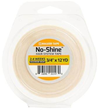 Cenyo No Shine Bonding Double Sided Tape 3/4 x 12 Yard Hair System Roll by Walker Tape (WKR-NS-M2)