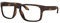 Ray-Ban Herren 0OX8156 Brillengestelle, Mehrfarbig (Matte Brown Tortoise), 56