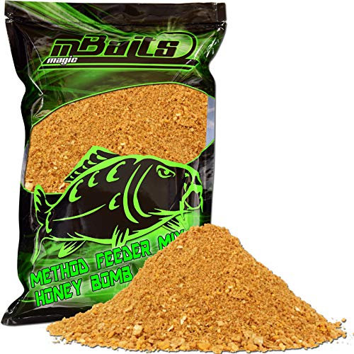 Angel-Berger Magic Baits Method Feeder Mix 1Kg Angelfutter (Honey Bomb, 1 Kg)