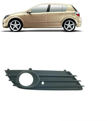 DM Autoteile 282719 Nebelscheinwerfer Gitter rechts kompatibel für Opel Astra H Kombi Caravan VFL Bj. 2004-2006