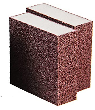 12 cepillos de esponja de carborundo, limpieza de limpieza para cocina Nano Emery fregar almohadillas borrador limpiador de manchas de óxido eliminación de manchas de esponja de limpieza