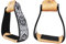 CHALLENGER Horse 51220 Steigbügel für Westernsattel, 12,7 cm, Schwarz