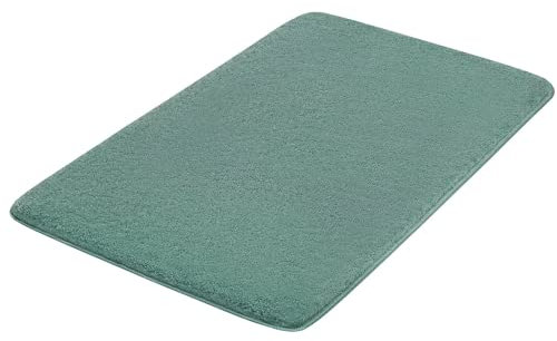 Kleine Wolke Badteppich Meadow, Farbe: Eucalyptus, Material: 100% Polyester, Größe: 70x120 cm