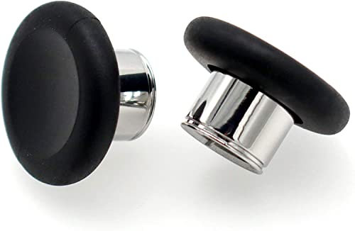 PEGLY Set di 2 levette analogiche magnetiche concave, di ricambio, compatibili con controller Xbox One Elite 2, colore nero