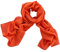 DOLCE ABBRACCIO by RiemTEX Damen Schal Tuch Stola elegante Schals und Tücher Verona aus Chiffon (Terracotta)