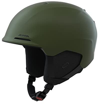 ALPINA Unisex-Erwachsene BRIX Skihelm, Olive matt, 59-63 cm