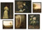 EXCOOL CLUB Dark Academia Raumdekoration, 30,5 x 40,6 cm, viktorianische Heimdekoration, stimmungsvolle Wandkunst, Gothic-Bild, dunkle Akademie-Galerie-Wand-Poster, antiker Druck, Vintage-Gemälde für