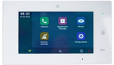 Generico ECI ELETTROFORNITURE Moniteur Wifi 7 Pluggy Plus - SEM7PG FARFISA