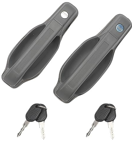 Konuooer Türgriffe vorne außen (Paar) kompatibel mit IVECO Daily II 1989-1999 Außengriffe mit Schlüssel 93936135 93927792