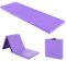 COSTWAY 180 x 60 x 5 cm Weichbodenmatte klappbar, Gymnastikmatte tragbar, Yogamatte wasserabweisend, Turnmatte rutschfest, Klappmatte, Fitnessmatte (Lila)