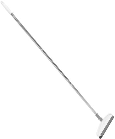 HOMSFOU Rotating Floor Scrub Brush Long Handle Bathroom Floor Brush for Cleaning Tiles Water Stains