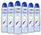 Dove Deospray Advanced Care Talk, mit feuchtigkeitsspendender und hautfreundlicher Formel, ohne Alkohol, trockene Haut bis zu 72 Stunden, Deodorant für Damen und Herren, 6 Stück à 150 ml