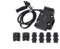 TZIUSFAC Motorrad Navigation Halterung Handy Drahtlose Ladegerät USB Fit Für B&MW R 1200 GS LC Für Abenteuer R1250GS GS1200 F800GS r1300GS Motorcycle Navigation Mount(Power supply bracket)