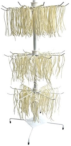 HanYun Nudeltrockner, 3 Etagen nudeltrockner nudelständer Nudeltrockner Nudelständer Holz Nudelständer abnehmbar, zum Pasta Trocknen, für Spaghetti