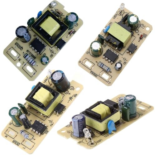 VOCUE Módulo de fuente de alimentación de 12 V 1 A, 100 V-240 V para placa de fuente de alimentación conmutada de 12 V, placa convertidora de energía
