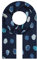 Majea - schmal geschnittenes Damen-Halstuch, dünner Schal, feines Halstuch, sommerlicher Damenschal, Damen Stola (880060) (blau 8)