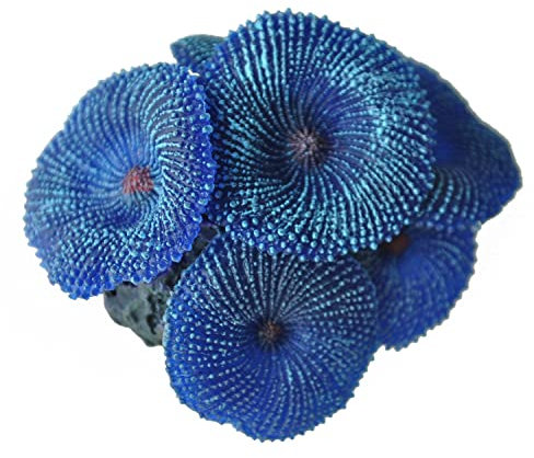 BLASHRD Aquarium plant artificial coral blue