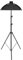 Yunir Dartboard Stand, Portable Foldable Dartboard Holder with Adjustable Height, Travel Darts Board Holder, Steel Heavy Duty Tripod for Indoors Outdoors
